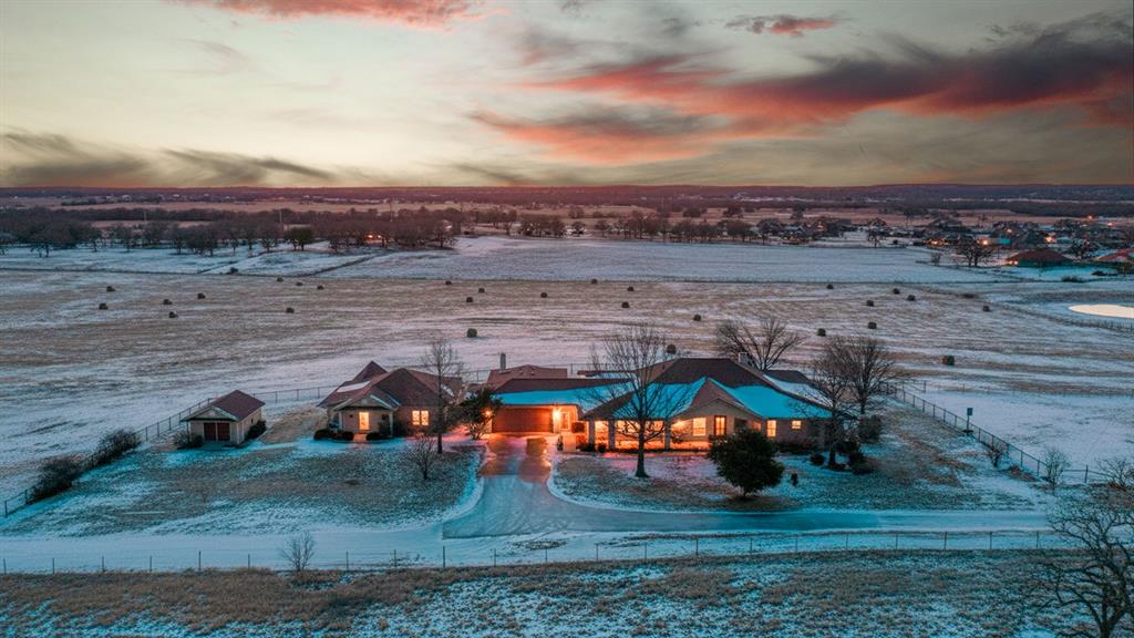 3601 Springfield Road Springtown, TX 76082 - Photo 5 of 40 an aerial view of a house with a garden
