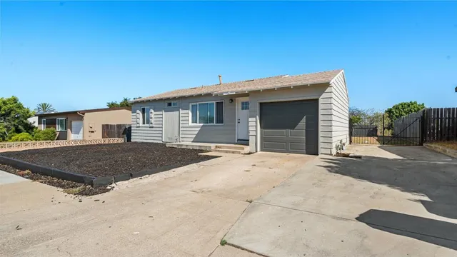 a house view with a outdoor space