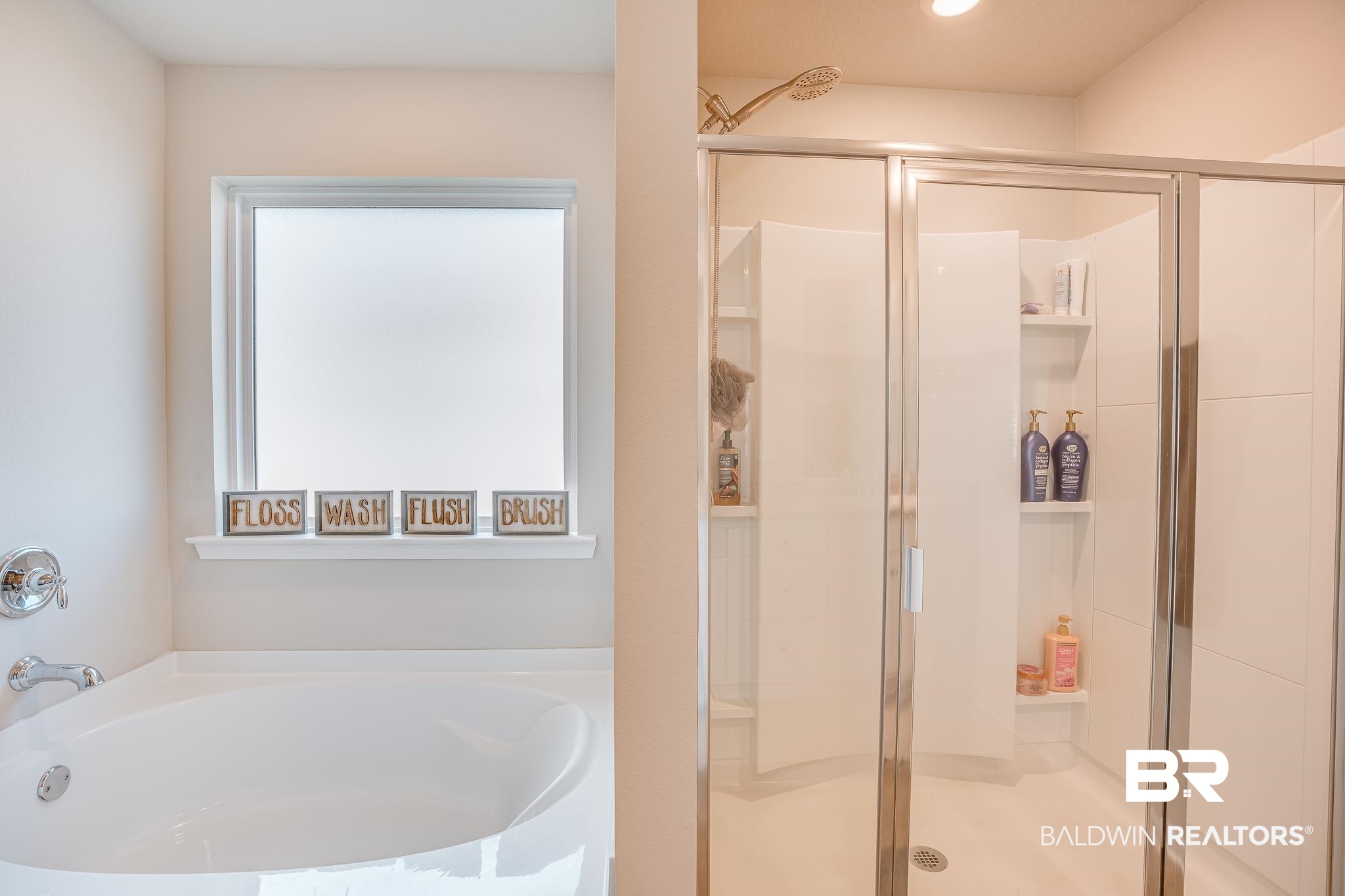 8242 Sycamore Way Semmes, AL 36575 - Photo 22 of 43 Full bath with a shower stall and a bath
