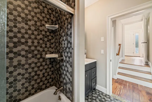 a view of a bathroom