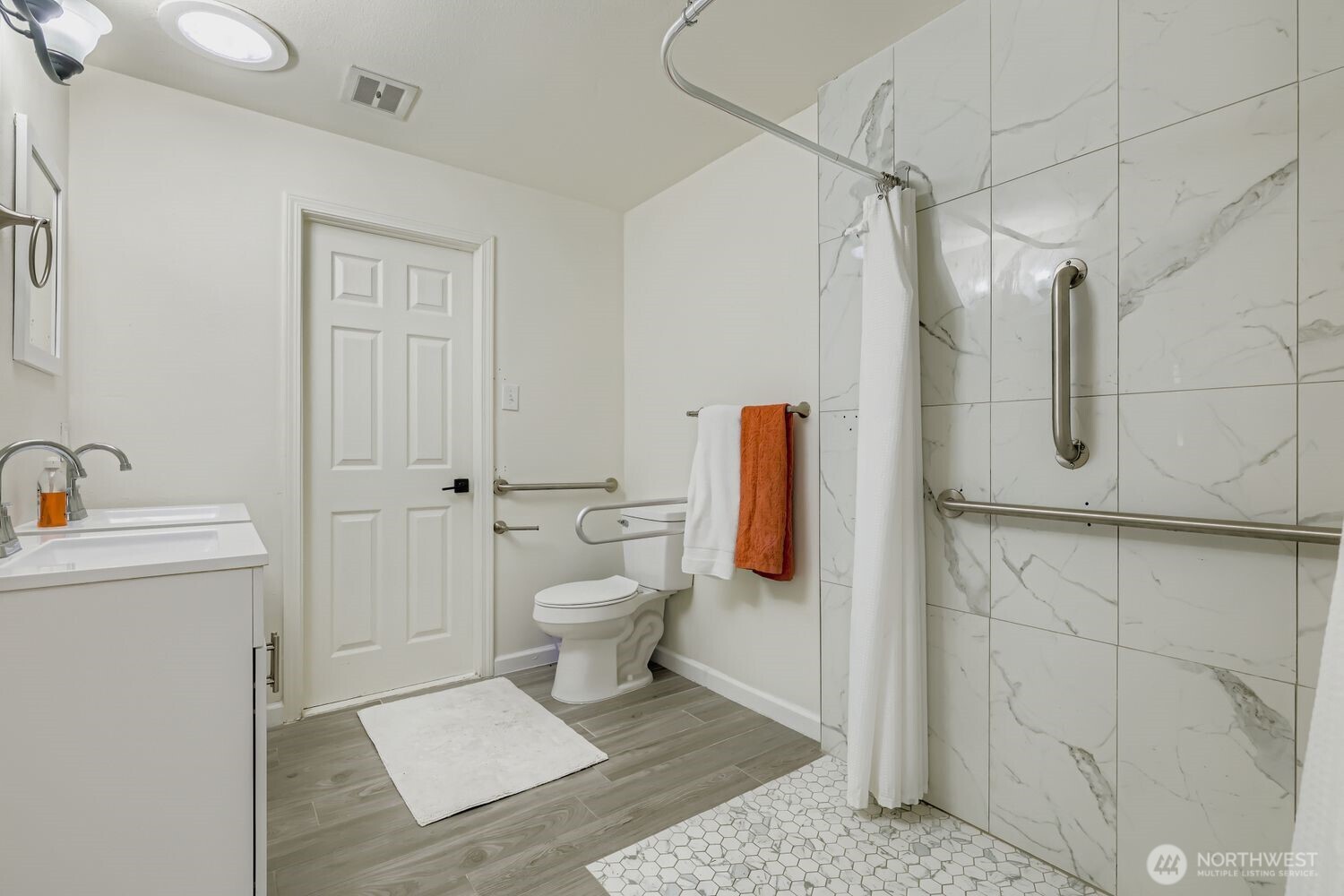 17926 73rd Avenue West Edmonds, WA 98026 - Photo 21 of 40 a bathroom with a toilet and a shower