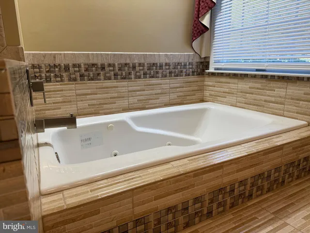 a view of a hall with a building and a window