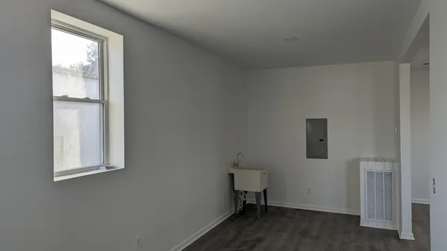 a room with a window