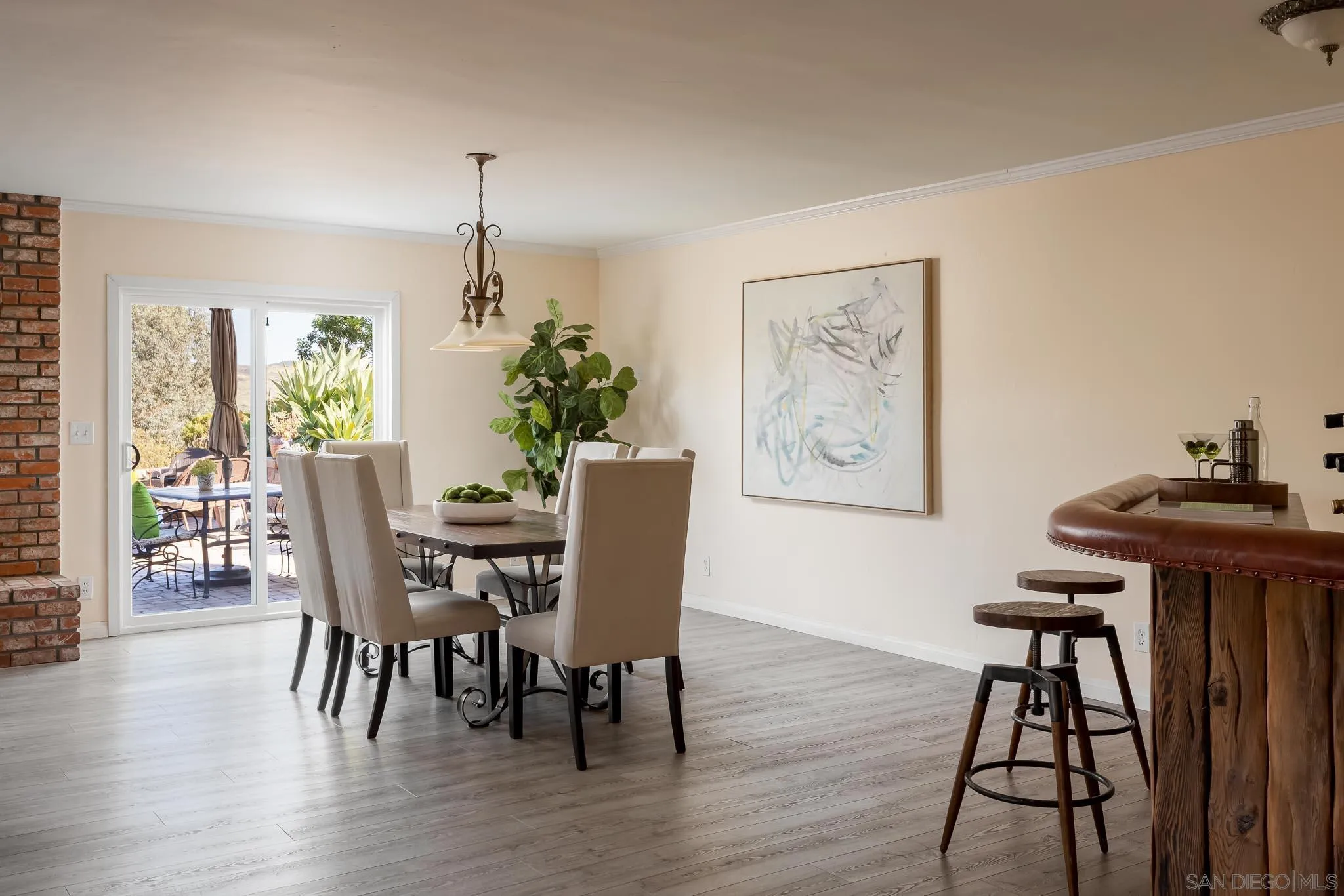 13995 Belvedere Drive Poway, CA 92064 - Photo 21 of 54 a view of a dining room with furniture window and wooden floor