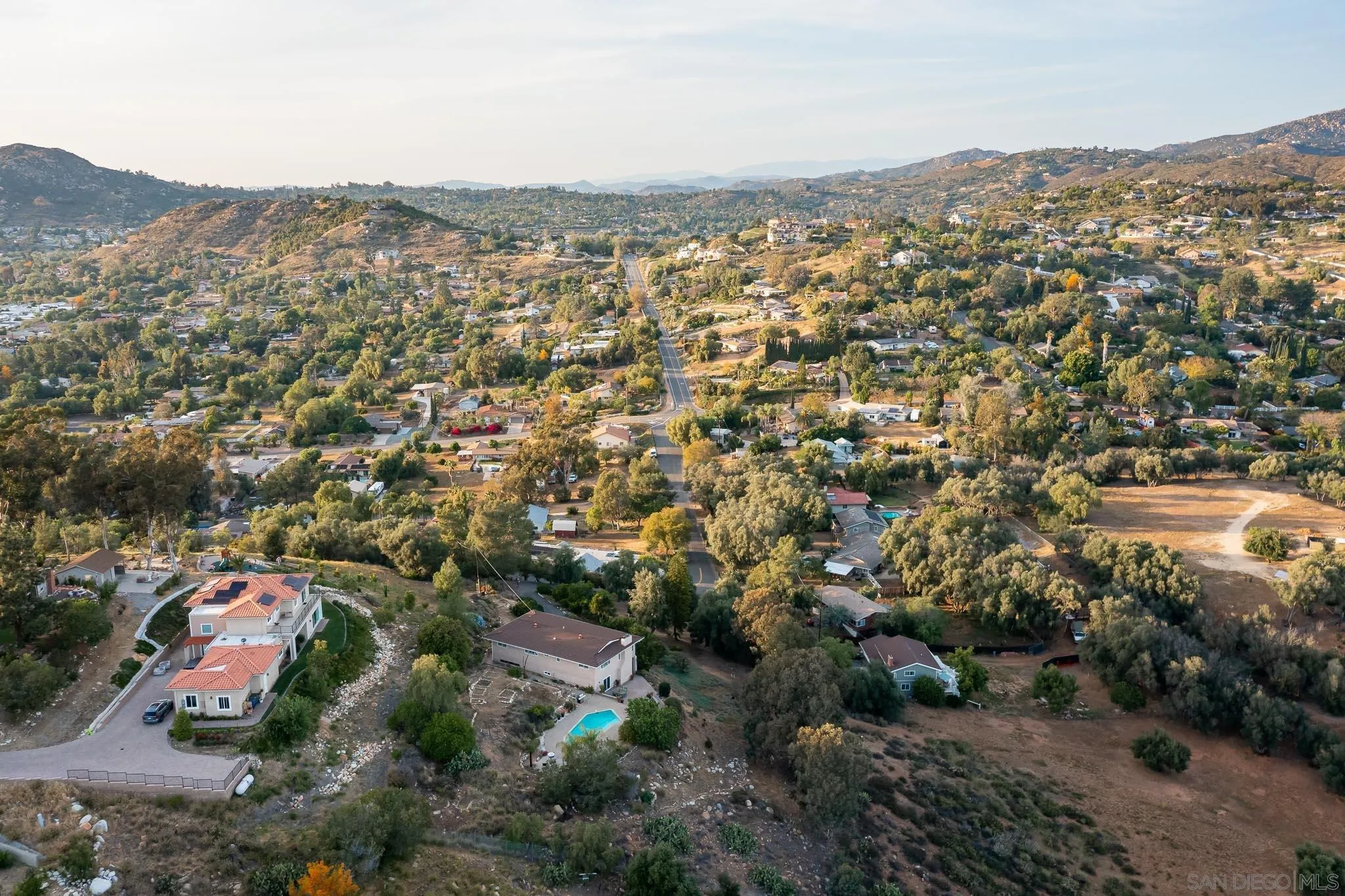 13995 Belvedere Drive Poway, CA 92064 - Photo 50 of 54 an aerial view of multiple house