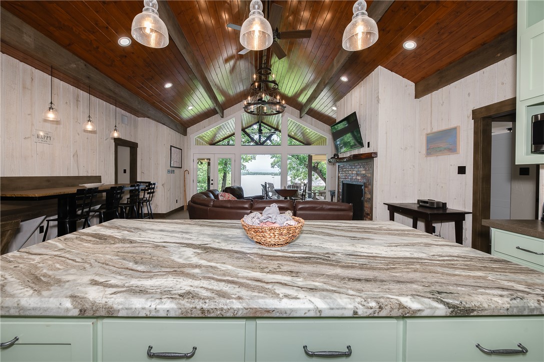 8695 Clyde Acord Road Franklin, TX 77856 - Photo 23 of 50 From back of kitchen looking toward the lake