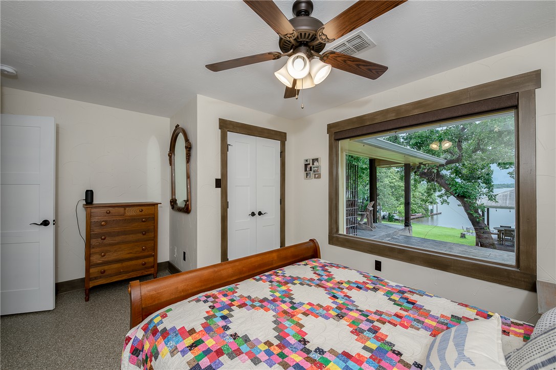 8695 Clyde Acord Road Franklin, TX 77856 - Photo 27 of 50 Bedroom with ceiling fan
