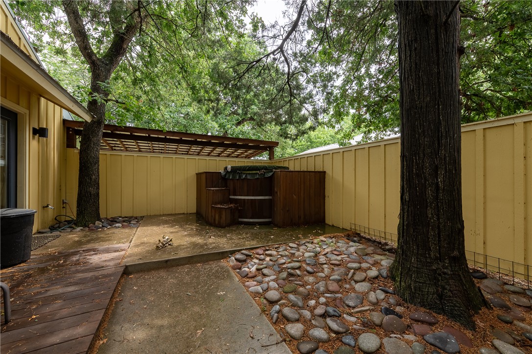 8695 Clyde Acord Road Franklin, TX 77856 - Photo 46 of 50 Casita patio with outdoor shower and patio