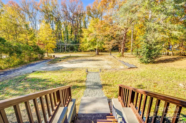 a view of a city from a balcony