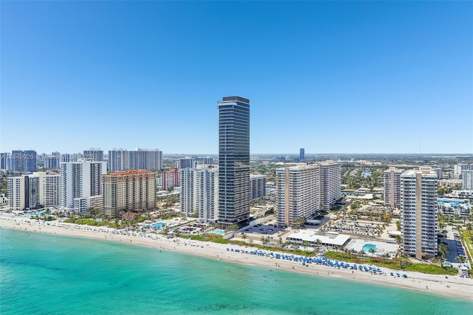 2000 South Ocean Drive, Unit 28A Hallandale Beach, FL 33009 - Photo 53 of 66 a view of a city with tall buildings in the background