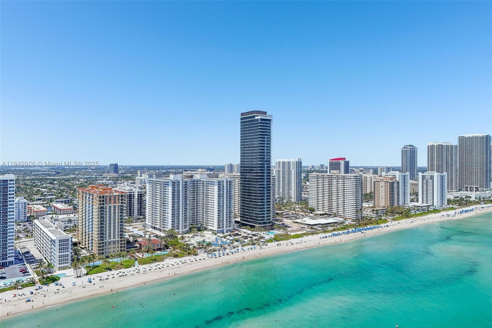 2000 South Ocean Drive, Unit 28A Hallandale Beach, FL 33009 - Photo 55 of 66 a view of a city with tall buildings