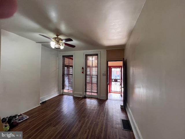 3601 Fairmount Avenue Philadelphia, PA 19104 - Photo 7 of 21 wooden floor in an empty room with a window