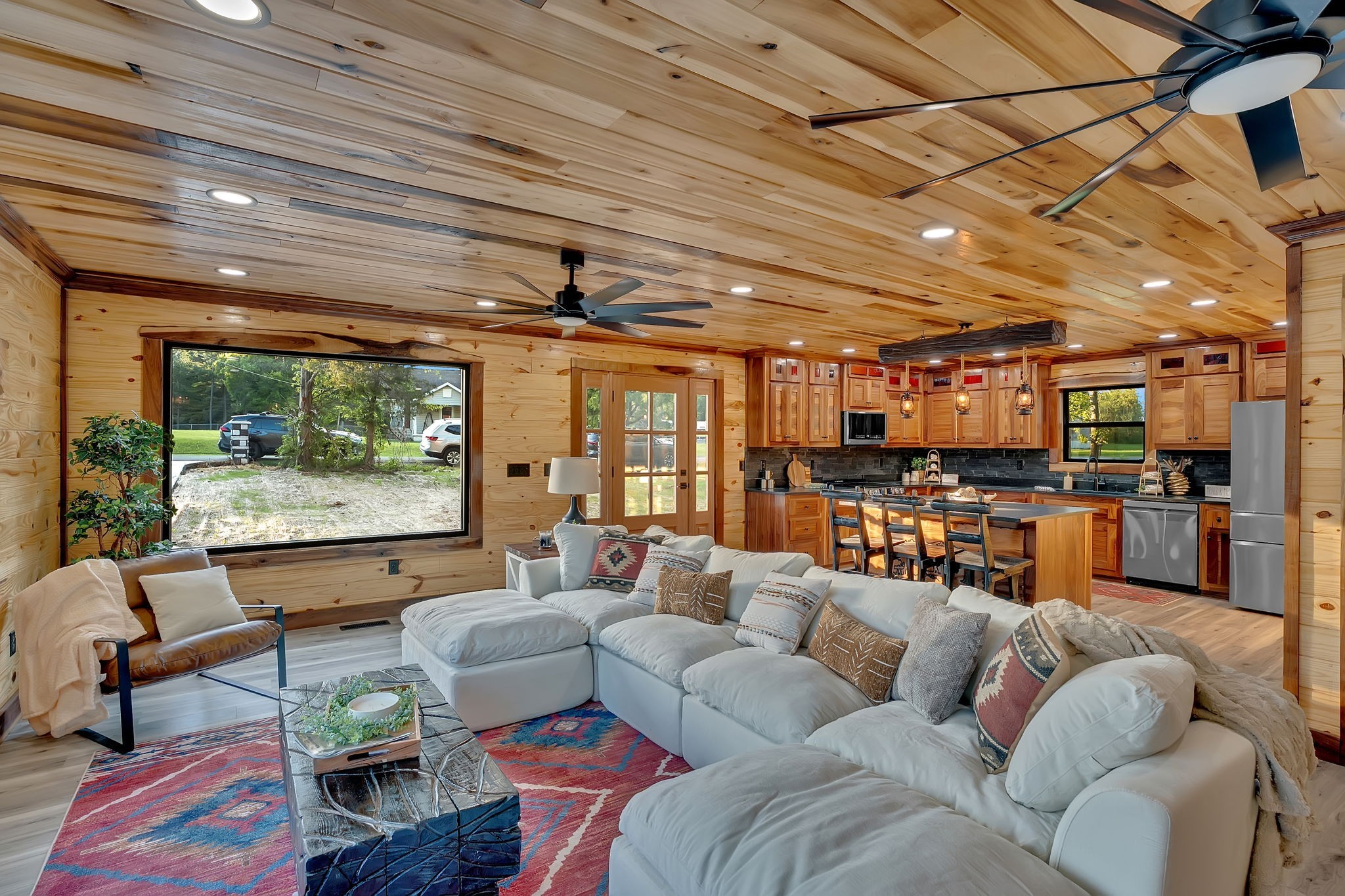 92 Ghea Road Normandy, TN 37360 - Photo 28 of 52 a living room with furniture and a large window