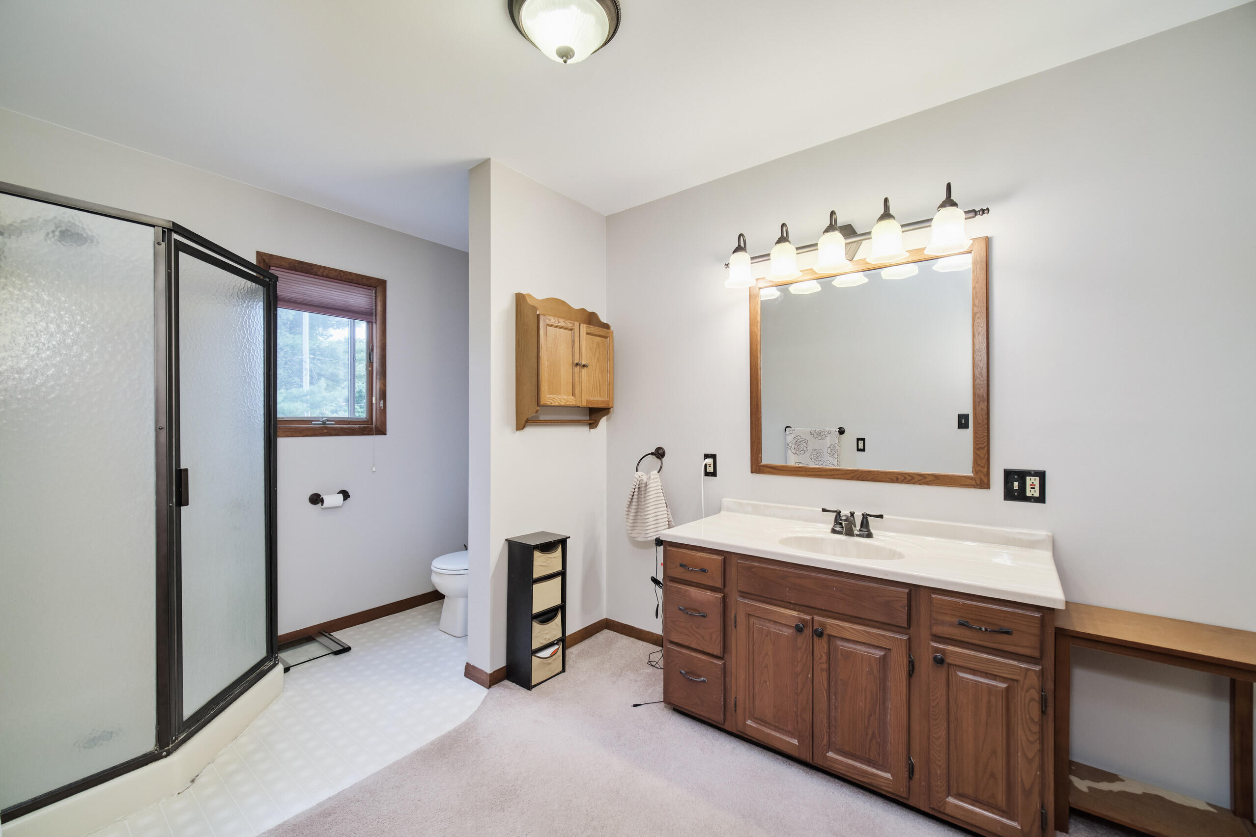 1379 Brown Road Manistee, MI 49660 - Photo 21 of 57 Primary Bathroom