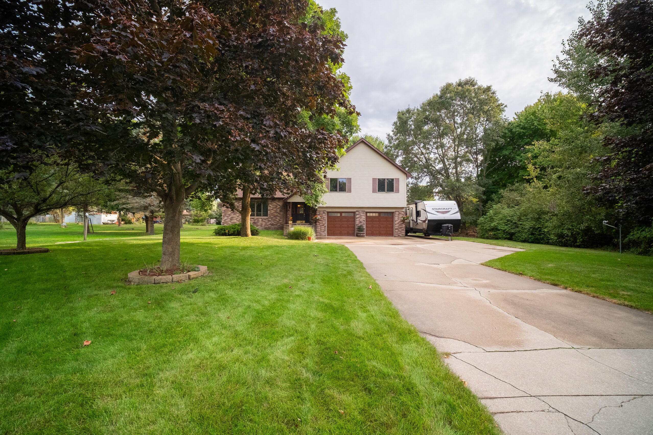 1379 Brown Road Manistee, MI 49660 - Photo 43 of 57 Long Driveway