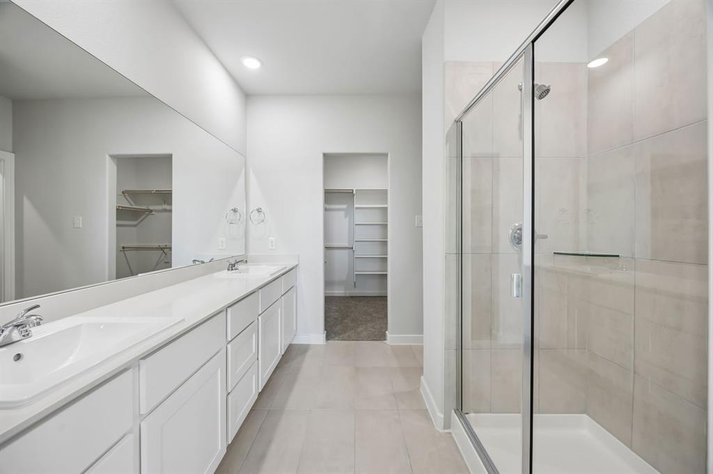 332 Millwood Road Lavon, TX 75166 - Photo 16 of 32 Primary Bathroom in the Mesquite home plan by Trophy Signature Homes – REPRESENTATIVE PHOTO