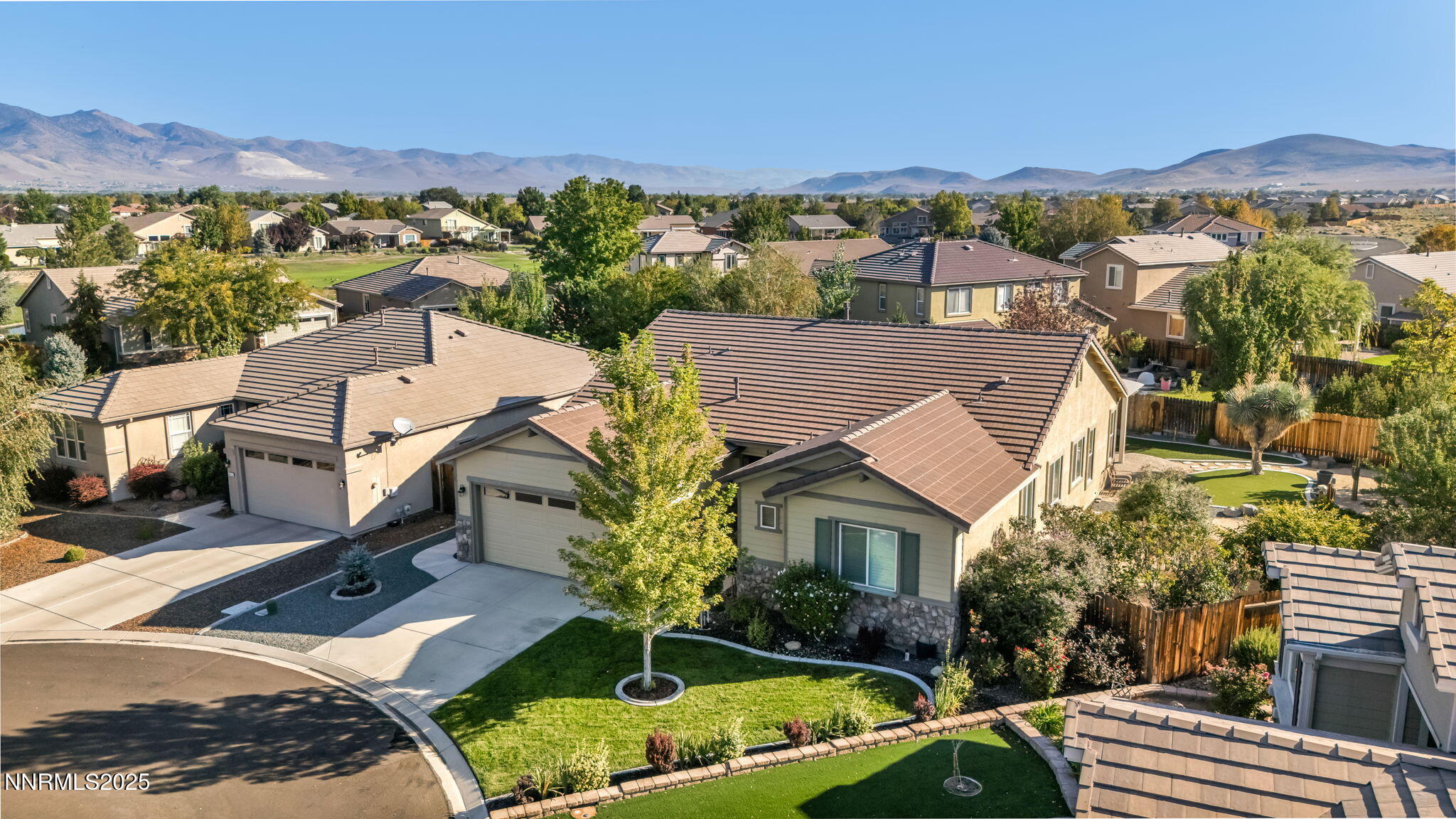 823 Gullane Court Dayton, NV 89403 - Photo 52 of 60 an aerial view of multiple house