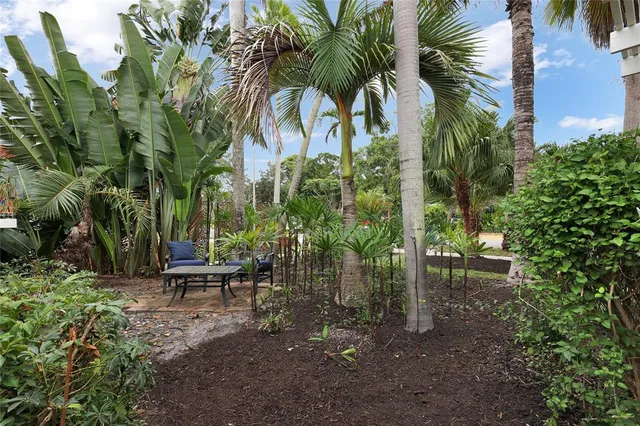 a view of outdoor space with lots of trees