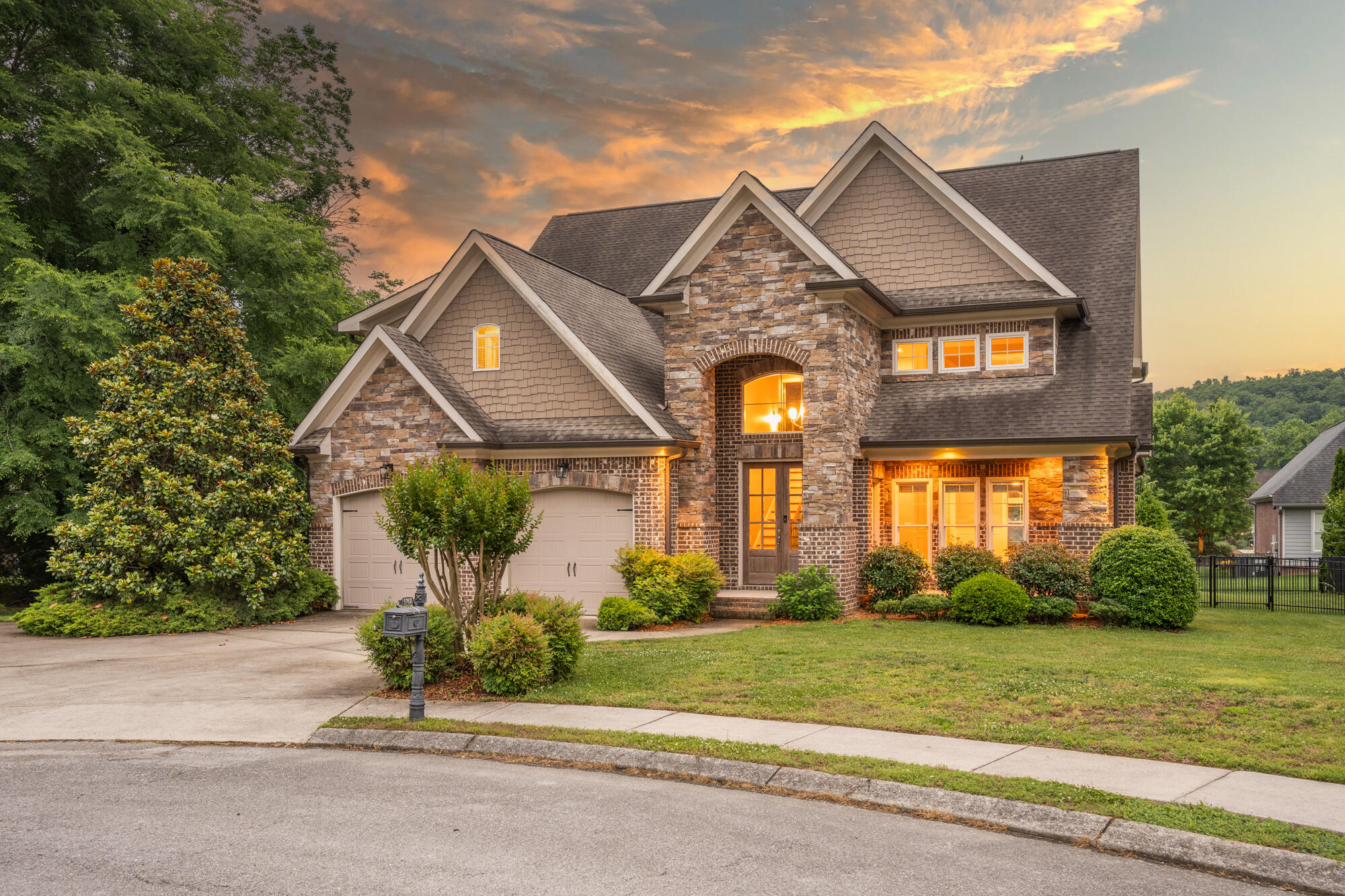 6162 Deep Canyon Road, Unit LOT 33 Hixson, TN 37343 - Photo 2 of 59 6162-Deep-Canyon-Rd-MLS-Twilight-Photos-