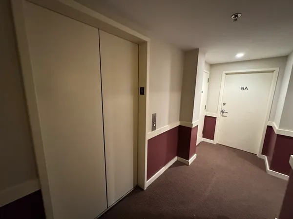 a view of empty room