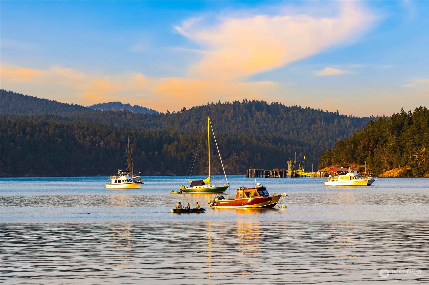 378 Smugglers Cove Road Shaw Island, WA 98286 - Photo 24 of 40 a view of a swimming pool with a lounge chair