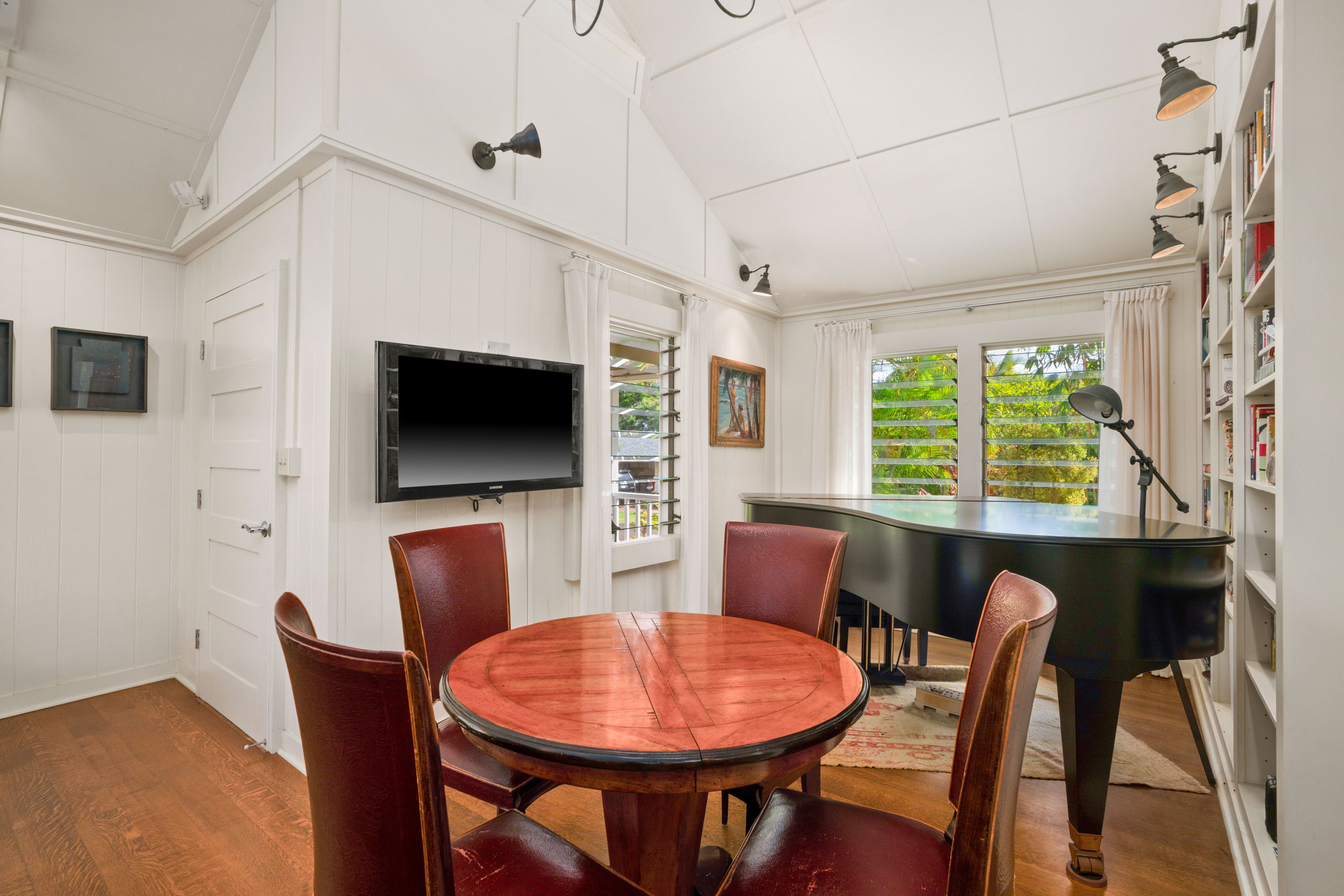 5225 Ua Road Kapaa, HI 96746 - Photo 11 of 30 a view of a dining room with furniture window and outside view
