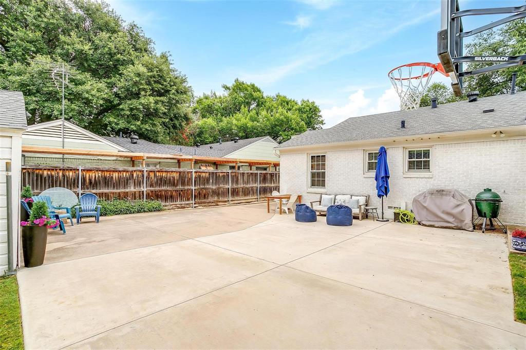 3616 Hilltop Road Fort Worth, TX 76109 - Photo 36 of 39 a view of a house with outdoor space and sitting area