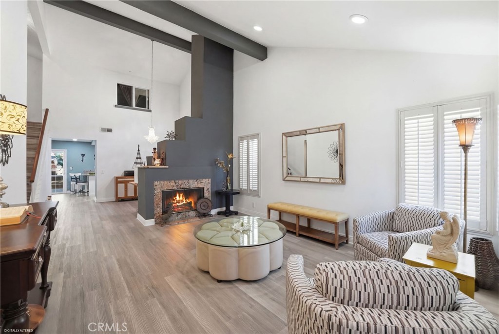 15766 Firethorn Road Fontana, CA 92337 - Photo 2 of 28 entry/formal living area (digitally altered)