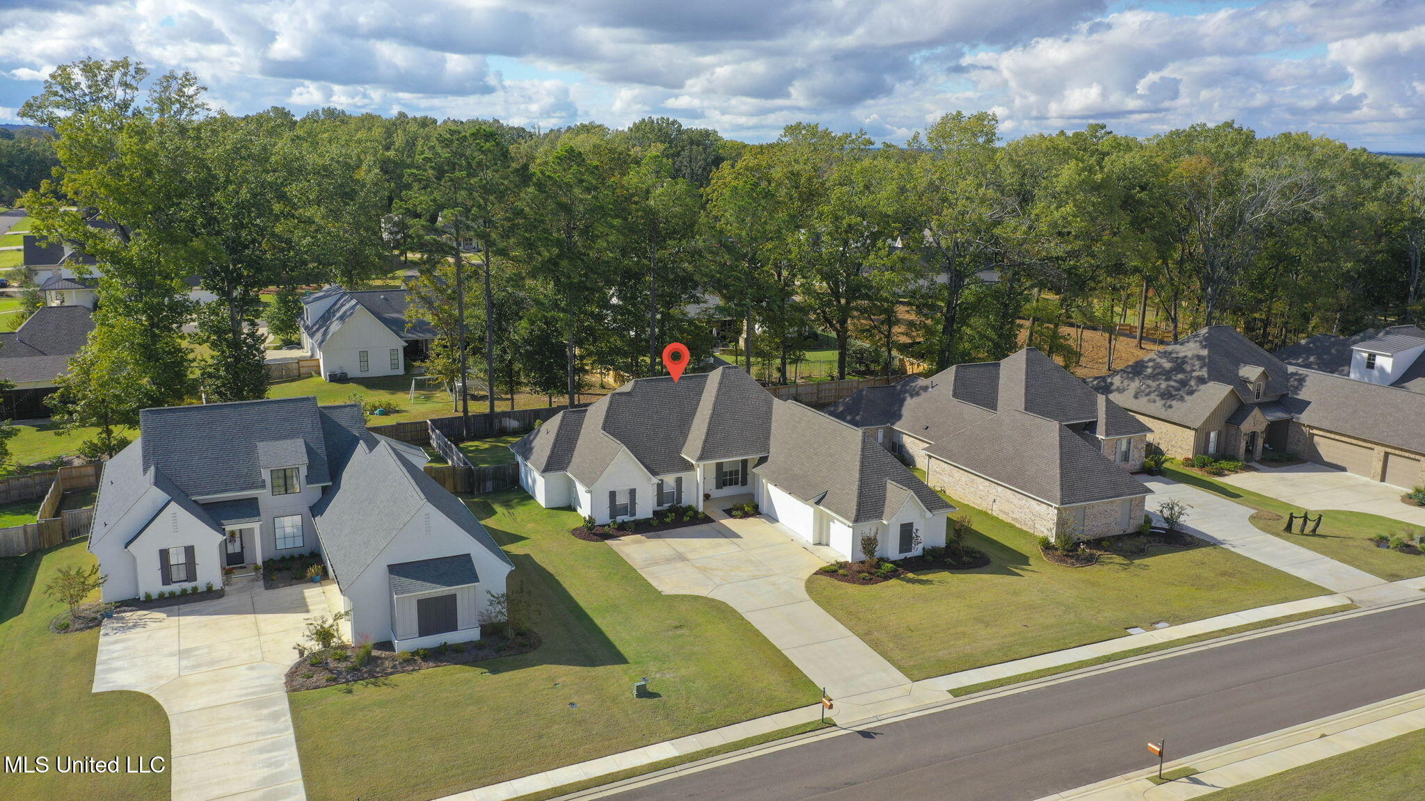 433 Crossvine Place Madison, MS 39110 - Photo 45 of 52 Aerial View of Home
