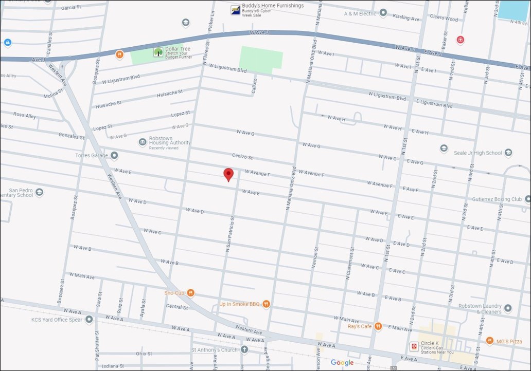 503 W Avenue East Robstown, TX 78380 - Photo 4 of 5 a bathroom with a shower