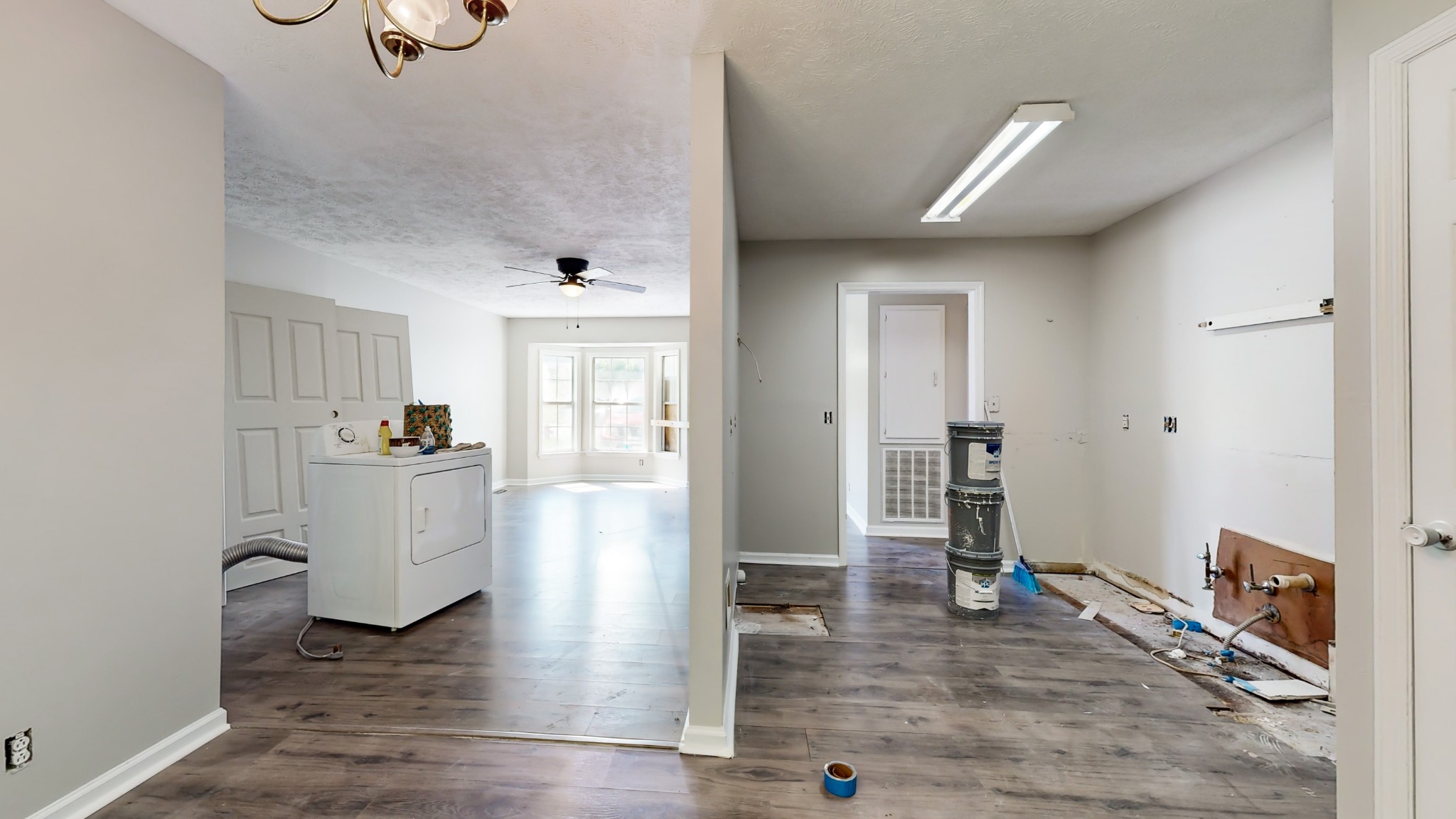 1320 Rice Hill Circle Antioch, TN 37013 - Photo 5 of 26 a view of a hallway with wooden floor and a cabinet