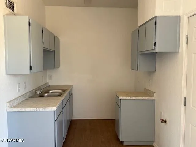 a room with storage and utility