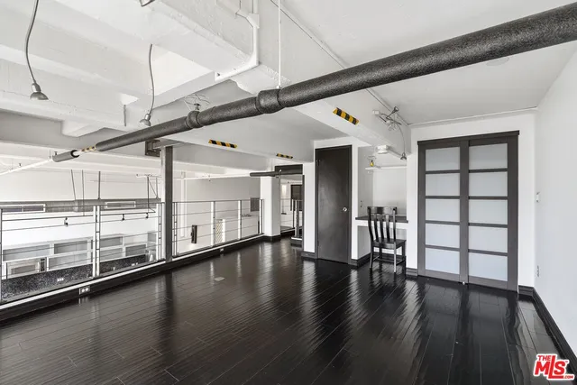 a view of parking garage