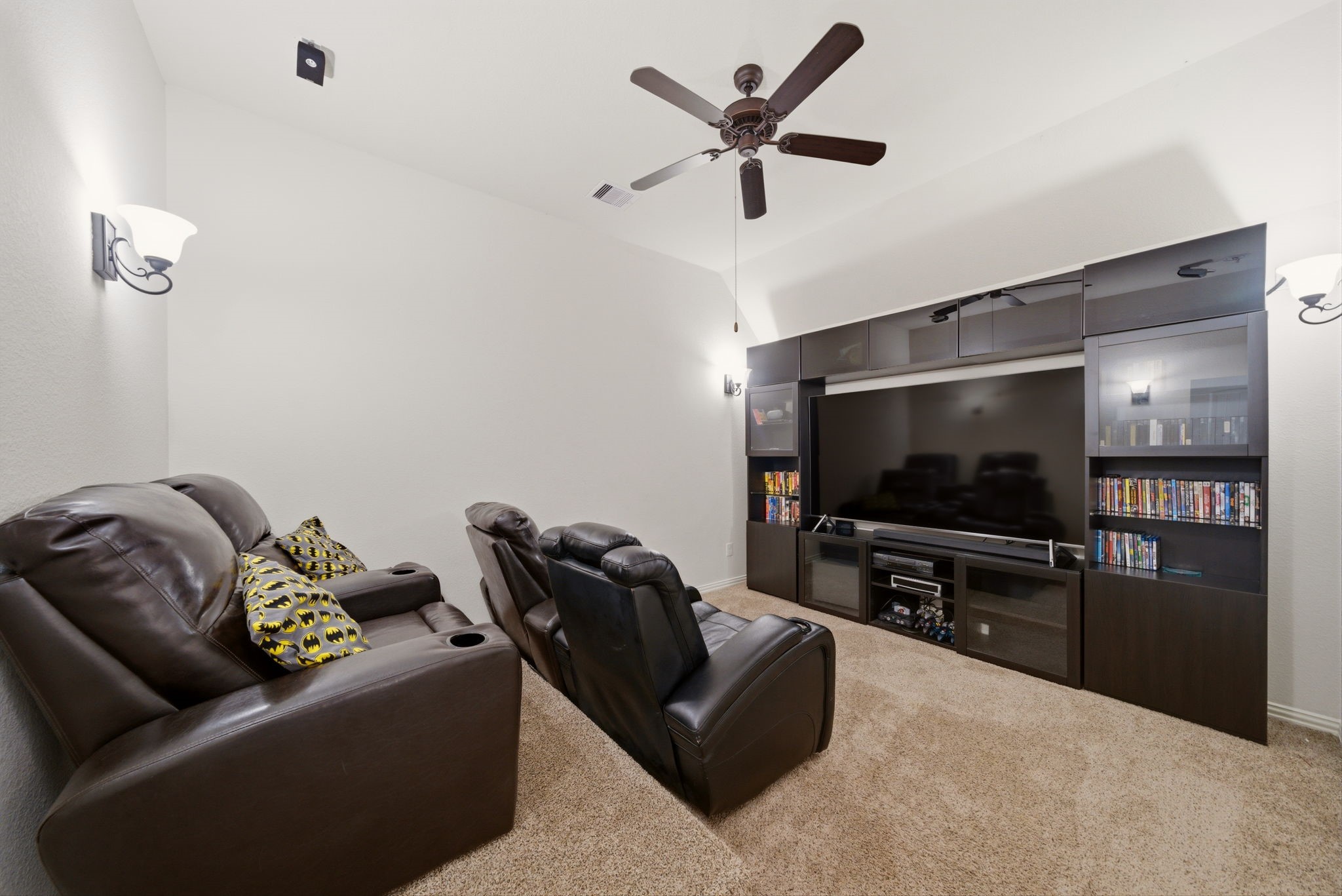 21807 Lozar Drive Spring, TX 77379 - Photo 14 of 20 a living room with furniture and a flat screen tv