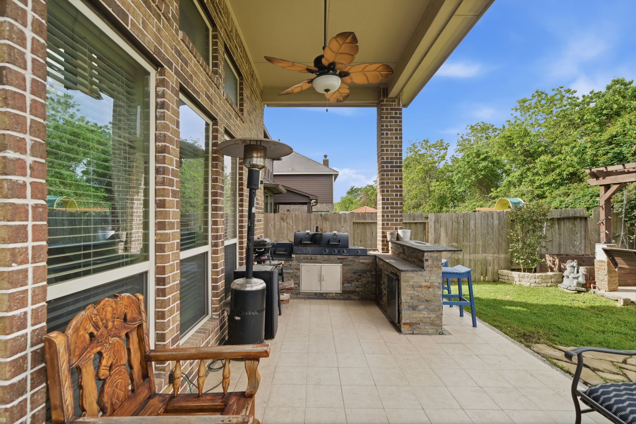 21807 Lozar Drive Spring, TX 77379 - Photo 20 of 20 a view of a patio