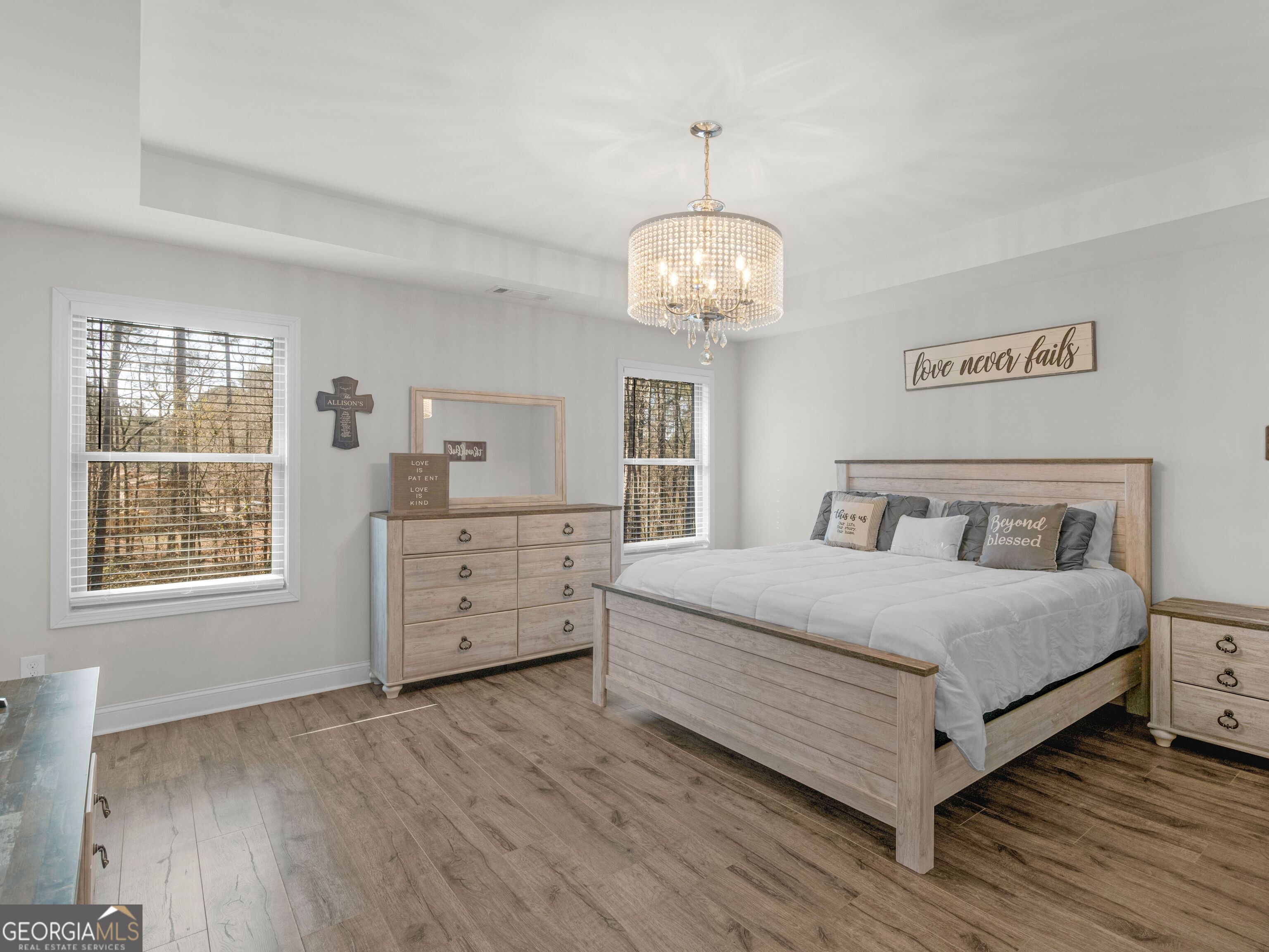 57 Partridge Court Monticello, GA 31064 - Photo 39 of 47 a bedroom with a large bed and a window