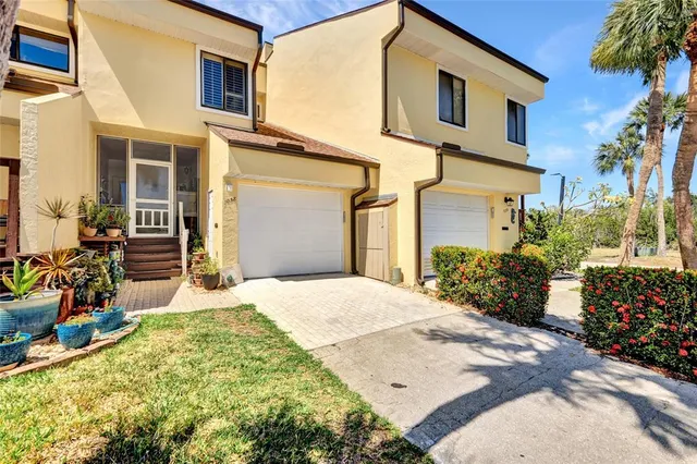 a view of a house with many windows