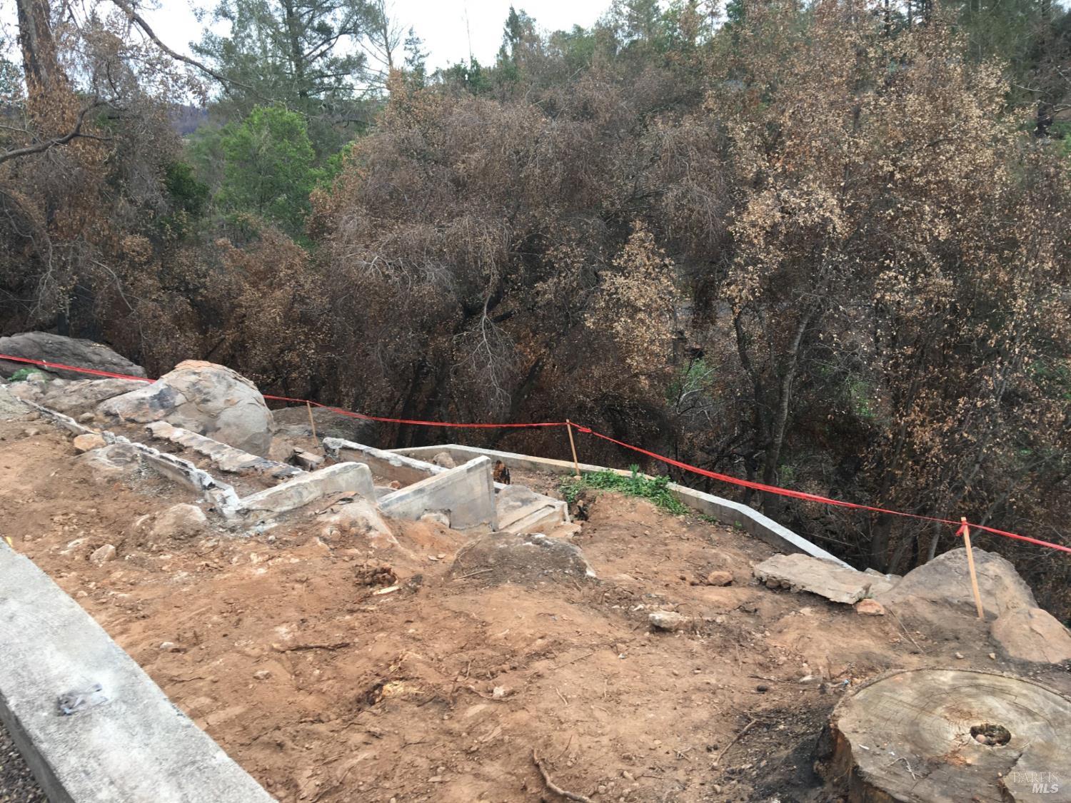 631-633 Sunnyside Road St. Helena, CA 94574 - Photo 12 of 18 a view of a covered with snow on the side of the road