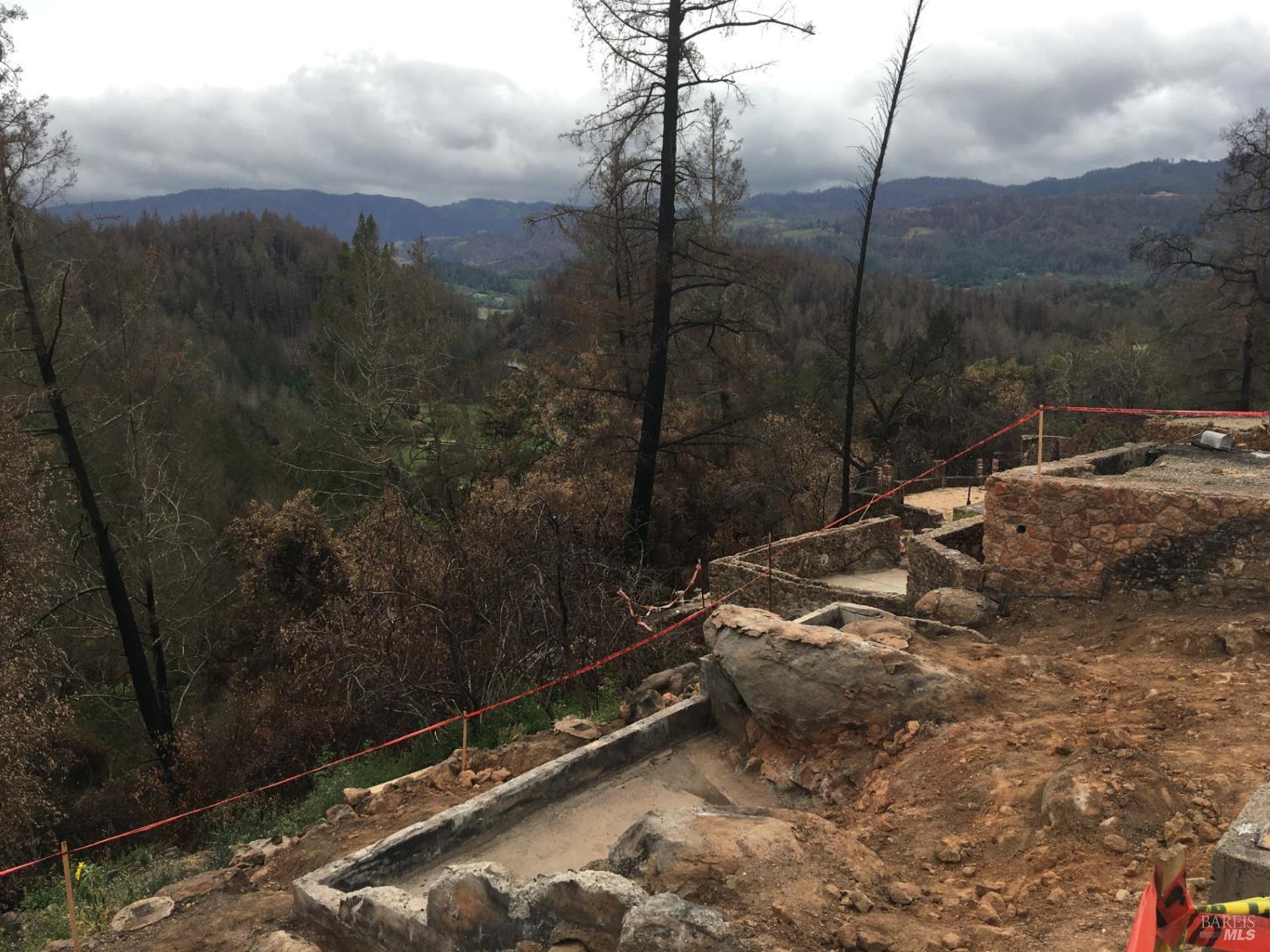 631-633 Sunnyside Road St. Helena, CA 94574 - Photo 10 of 18 a view of a backyard