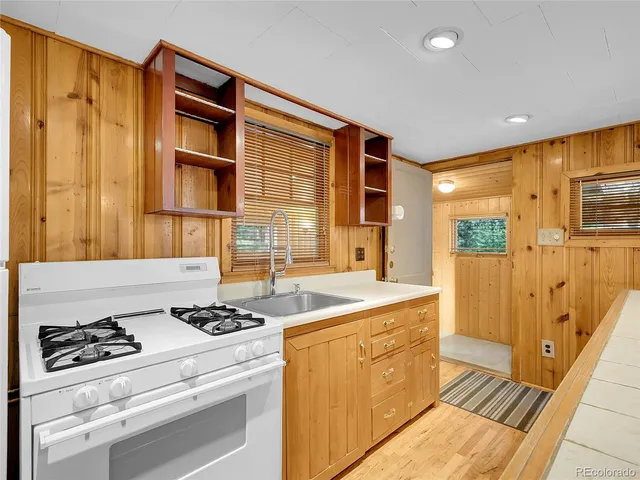 a very nice looking room with a large window