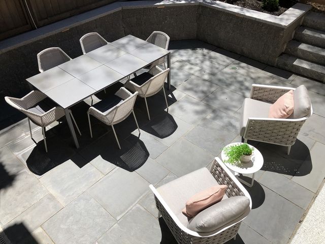 a view of a door of the house