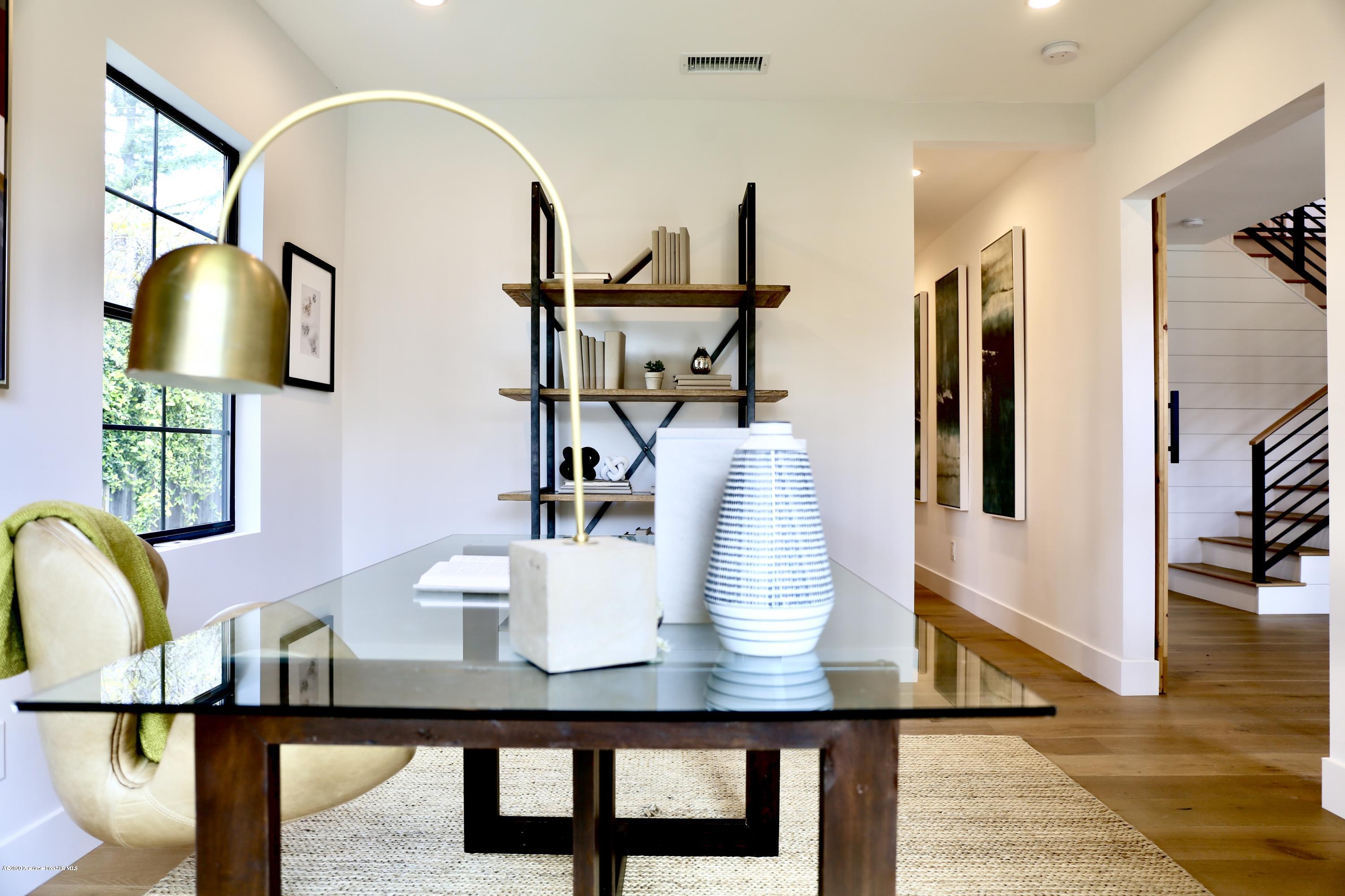 3665 Thorndale Road Pasadena, CA 91107 - Photo 8 of 45 a view of a dining room with furniture and wooden floor