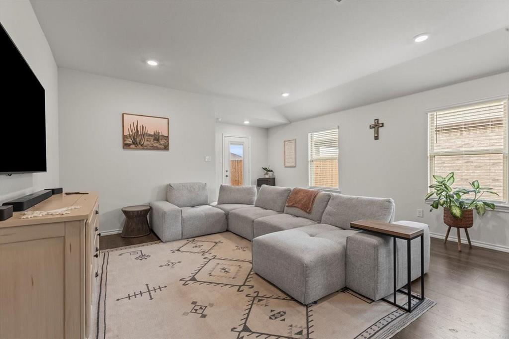 113 Keller Road Royse City, TX 75189 - Photo 17 of 25 a living room with furniture and a flat screen tv