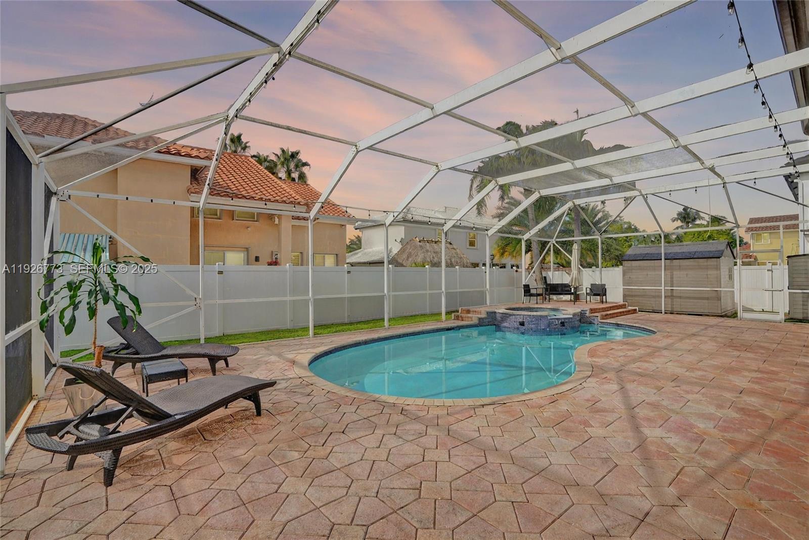 740 Cypress Pointe Drive East Pembroke Pines, FL 33027 - Photo 40 of 46 a view of a indoor swimming pool