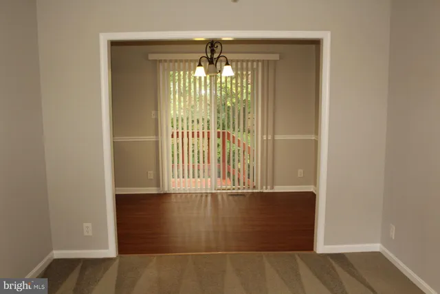 a view of an entryway