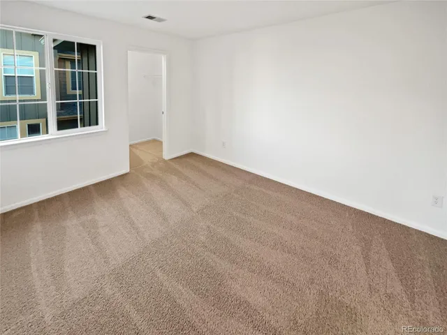 a view of empty room