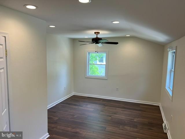 447 Ellis Avenue Lawnside, NJ 08045 - Photo 19 of 27 Primary bedroom with vaulted ceilings