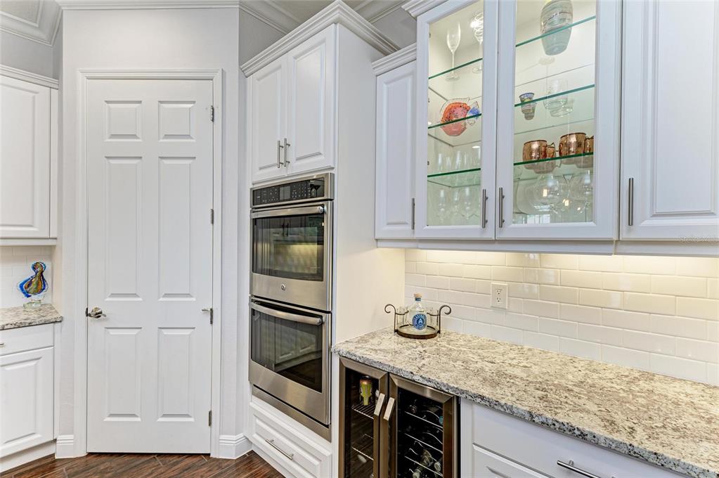 544 Fore Drive Bradenton, FL 34208 - Photo 18 of 95 a kitchen with stainless steel appliances granite countertop a sink and a window