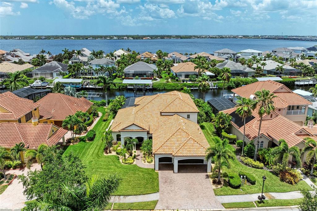 544 Fore Drive Bradenton, FL 34208 - Photo 80 of 95 an aerial view of a house with a garden