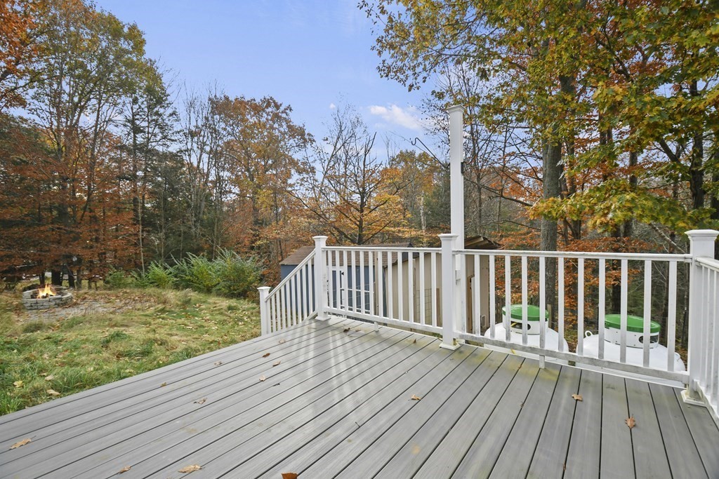 50 Perry Road Rindge, NH 03461 - Photo 31 of 36 a view of balcony with wooden floor and fence